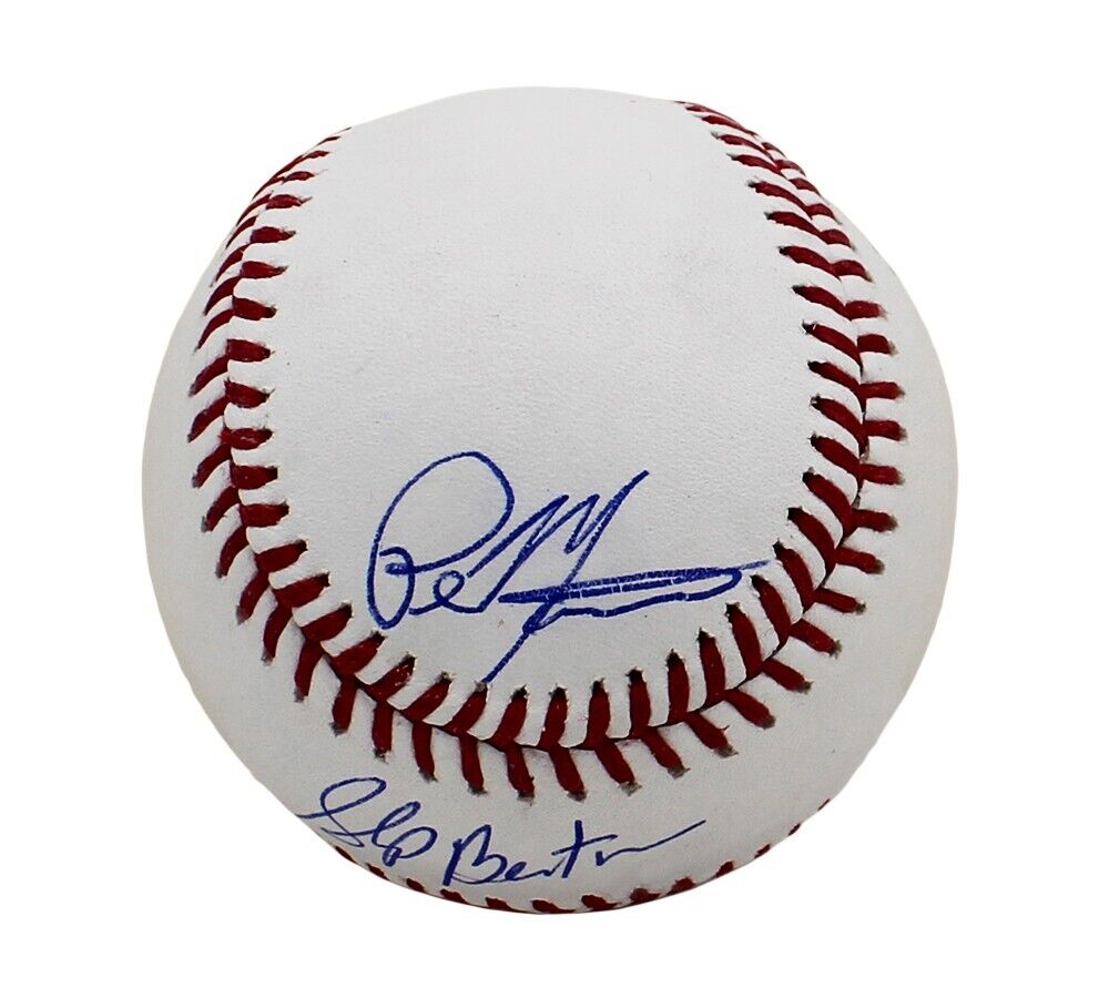 Coaches Johnson, Manieri, & Bertman Signed LSU Tigers Rawlings White Baseball