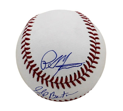 Coaches Johnson, Manieri, & Bertman Signed LSU Tigers Rawlings White Baseball