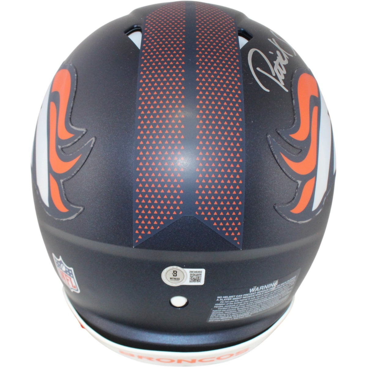 Patrick Surtain Autographed Denver Broncos Authentic Helmet Beckett W 53128
