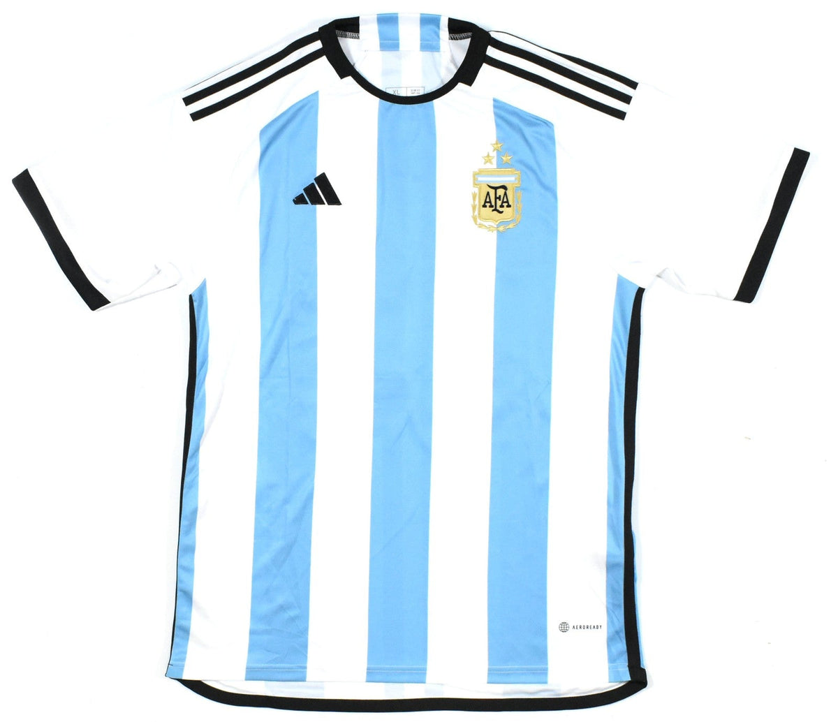 Alexis Mac Allister Autographed Argentina Home Soccer Jersey #20-Beckett Holo*XL