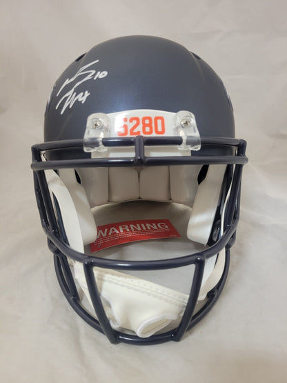BO NIX SIGNED DENVER BRONCOS F/S SPEED AUTHENTIC HELMET BECKETT