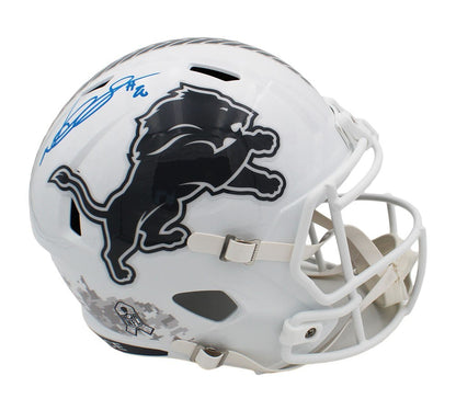 Ndamokung Suh Signed Detroit Speed Full Size Salute to Service 3 NFL Helmet