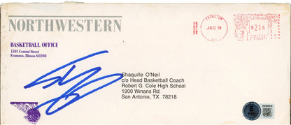Shaquille O'Neal Authentic Signed 1988 Northwestern Recruitment Letter BAS