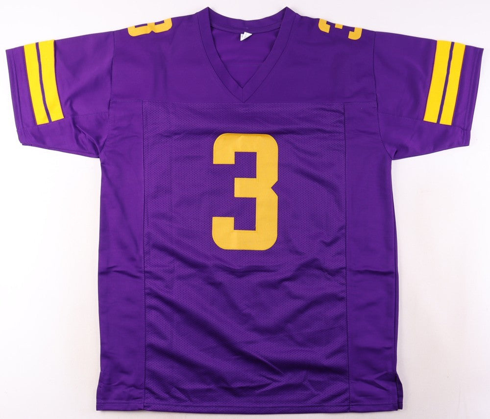 Jordan Addison Signed Minnesota Vikings Color Rush Specialty Jersey (Beckett) WR