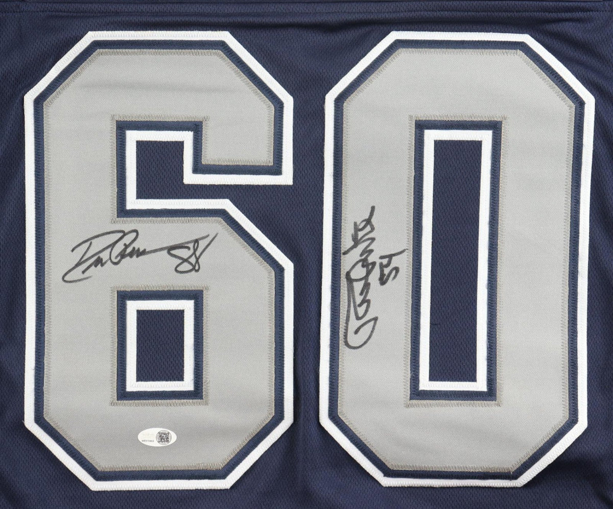 Dallas Cowboys Randy White & Drew Pearson Signed #60 / Hall of Fame Jersey (JSA)