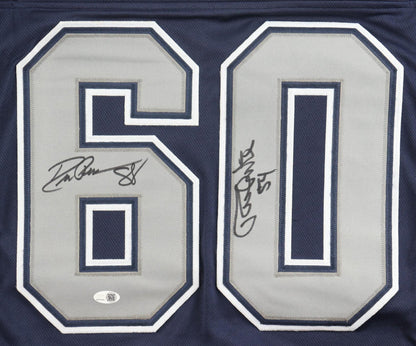 Dallas Cowboys Randy White & Drew Pearson Signed #60 / Hall of Fame Jersey (JSA)