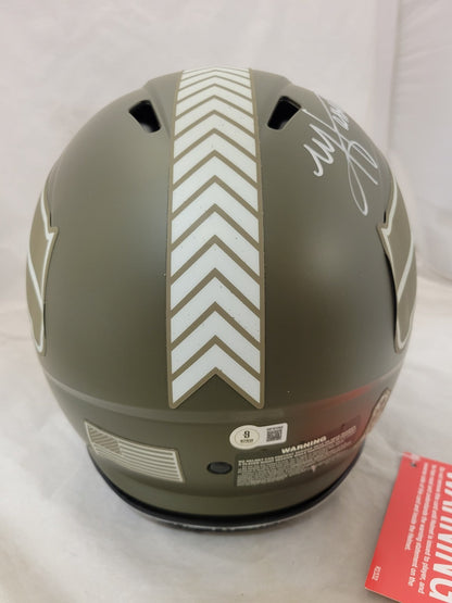 MATT HASSELBECK SIGNED SEATTLE SEAHAWKS F/S STS SPEED AUTHENTIC HELMET BAS