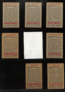 1951 Bowman Football Cards Green Bay Packers Complete Team Set (12) 200301