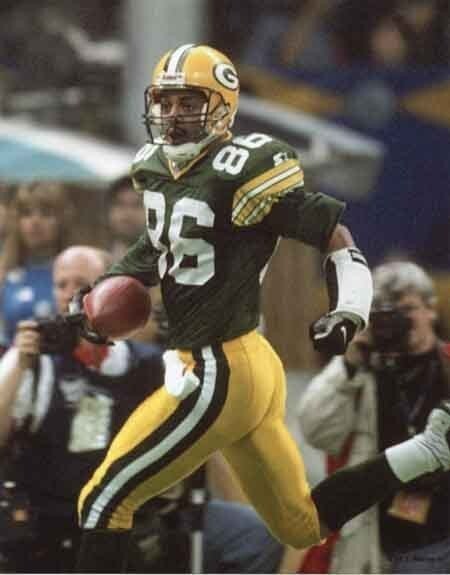 Super Bowl XXXI Packers Jersey Signed 5/ Freeman, Rison, Brooks, Levens & Chmura