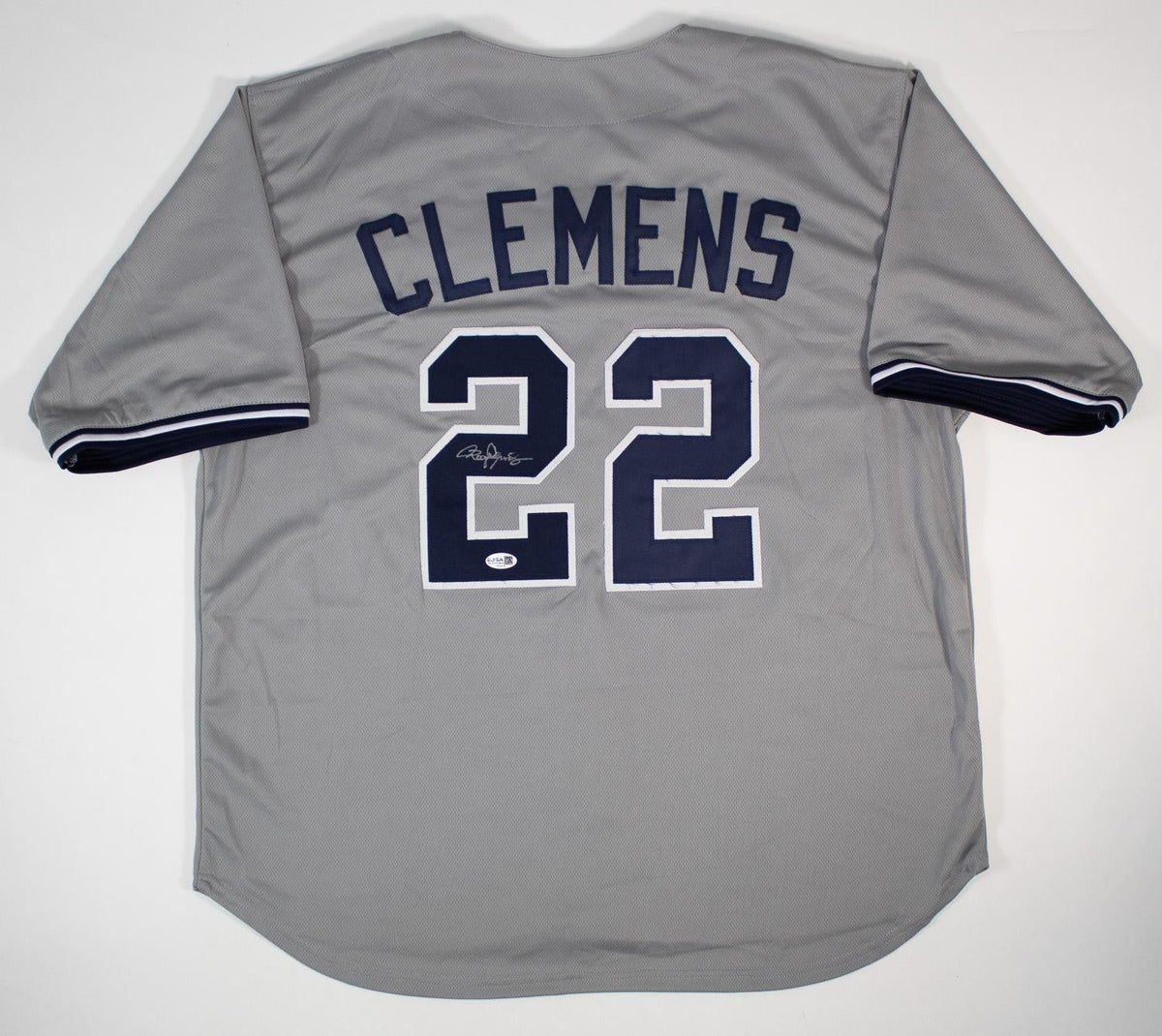 Roger Clemens Signed New York Yankees Jersey (JSA COA) 2xWorld Series Champion
