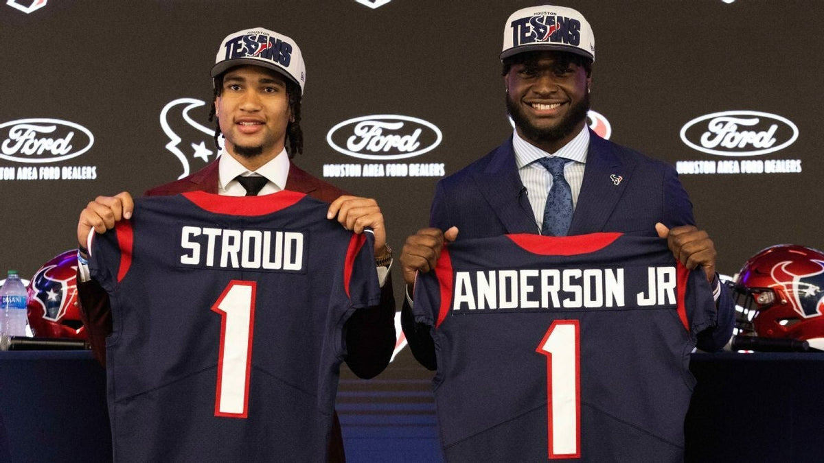 Will Anderson Jr. Signed Houston Texans Jersey (Beckett) 2023 #3 Overall Pick DE