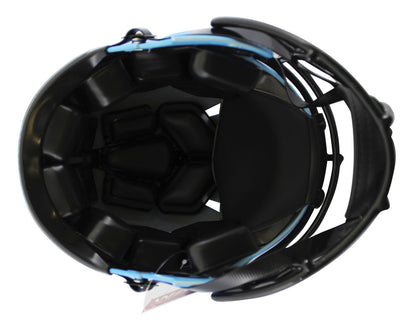 Lions Calvin Johnson Signed Rave Full Size Speed Proline Helmet BAS Witnessed