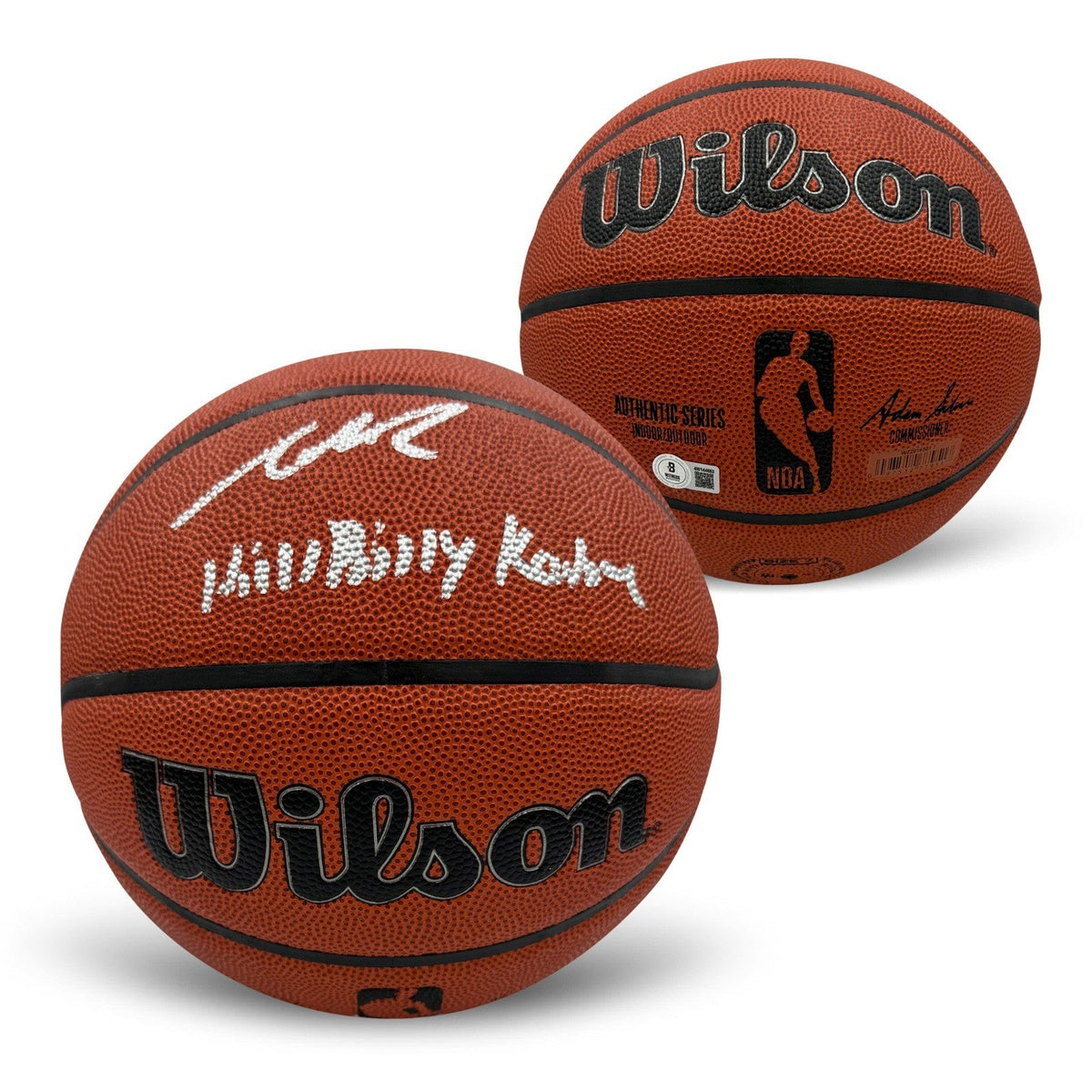 Austin Reaves Autographed Full Size NBA Replica Signed Basketball Kobe Beckett