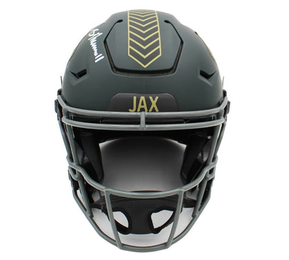 Brian Thomas Jr. Signed Jacksonville Jaguars Speed Flex Authentic STS 4 Helmet