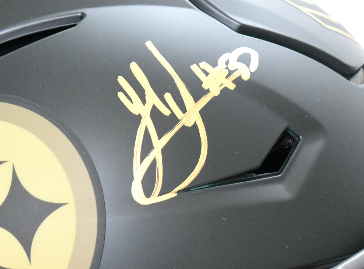Jack Sawyer Signed Steelers F/S Salute 2025 SpeedFlex Helmet - Beckett W Holo