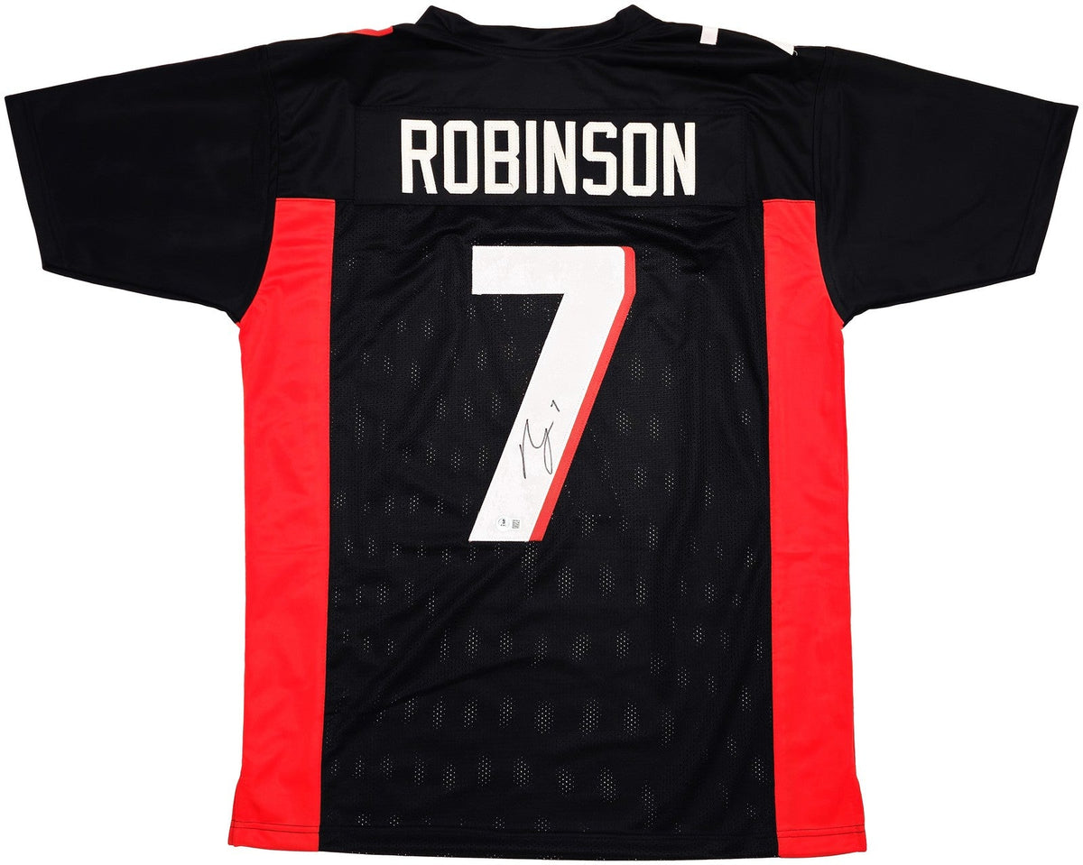 Atlanta Falcons Bijan Robinson Autographed Signed Black Jersey Beckett Wit