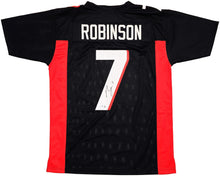 Atlanta Falcons Bijan Robinson Autographed Signed Black Jersey Beckett Wit