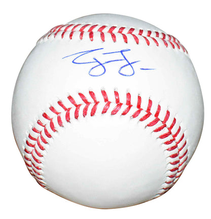GEORGE LOMBARD JR SIGNED NEW YORK YANKEES RAWLINGS OFFICIAL MLB BASEBALL BECKETT