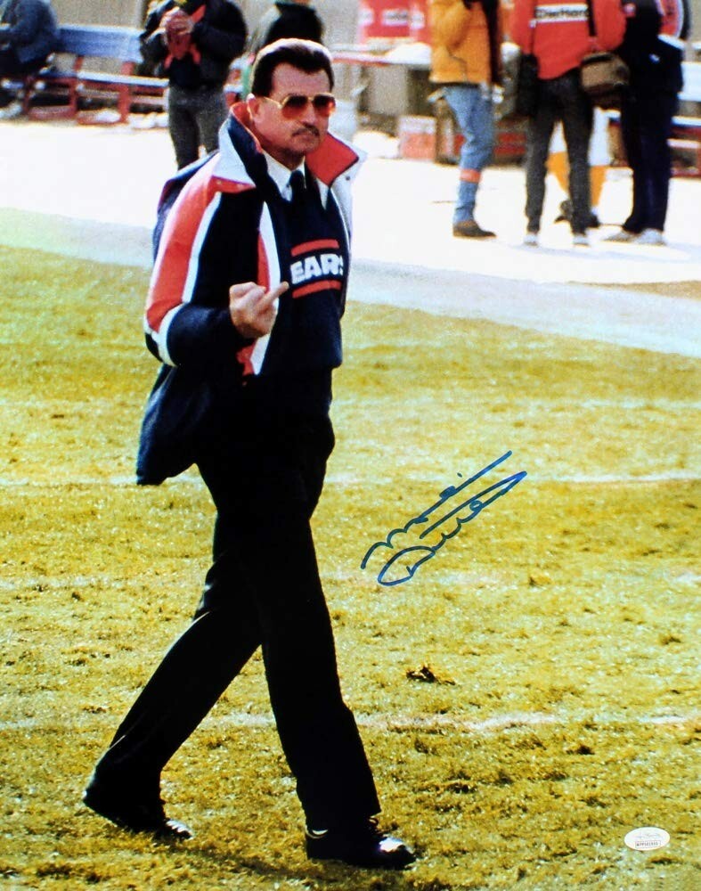 Mike Ditka Signed Chicago Bears Jersey (PSA COA) All Pro Tight End / HOFer