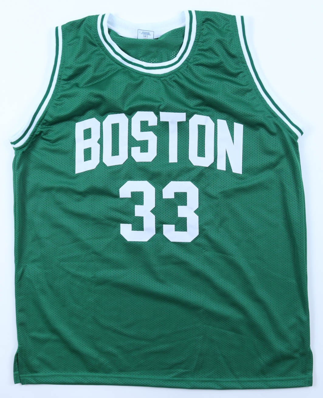 Larry Bird Signed Boston Celtics Jersey (Bird Hologram) 12xAll Star Forward