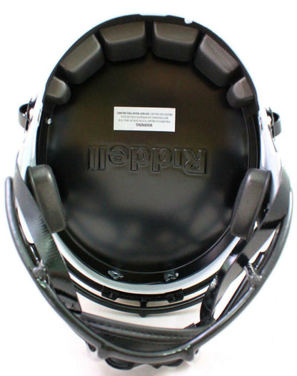 T.J. Watt Signed Wisconsin Badgers Lunar Speed F/S Helmet- Beckett W Hologram