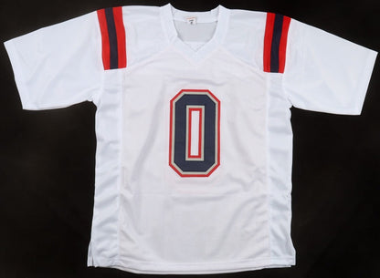 Christian Gonzalez Signed New England Patriots Jersey (Beckett) All Pro D.B.