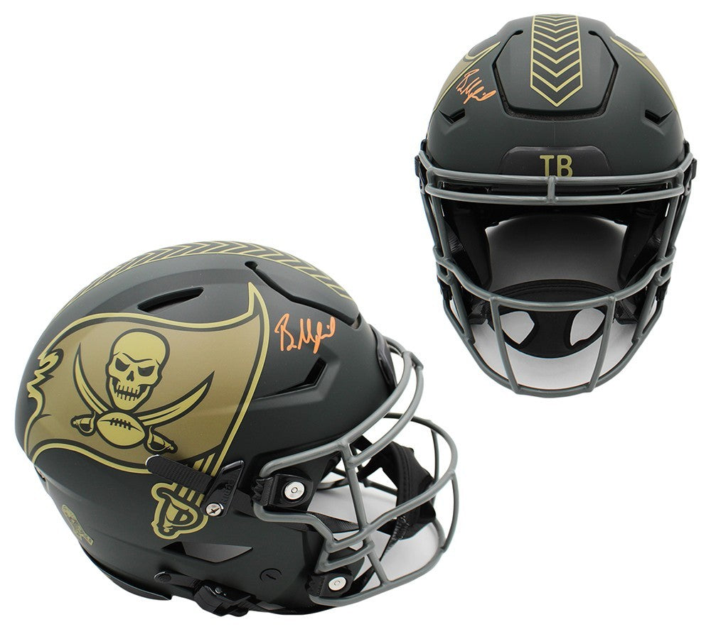 Baker Mayfield Signed Tampa Bay Speed Flex Authentic STS 4 NFL Helmet
