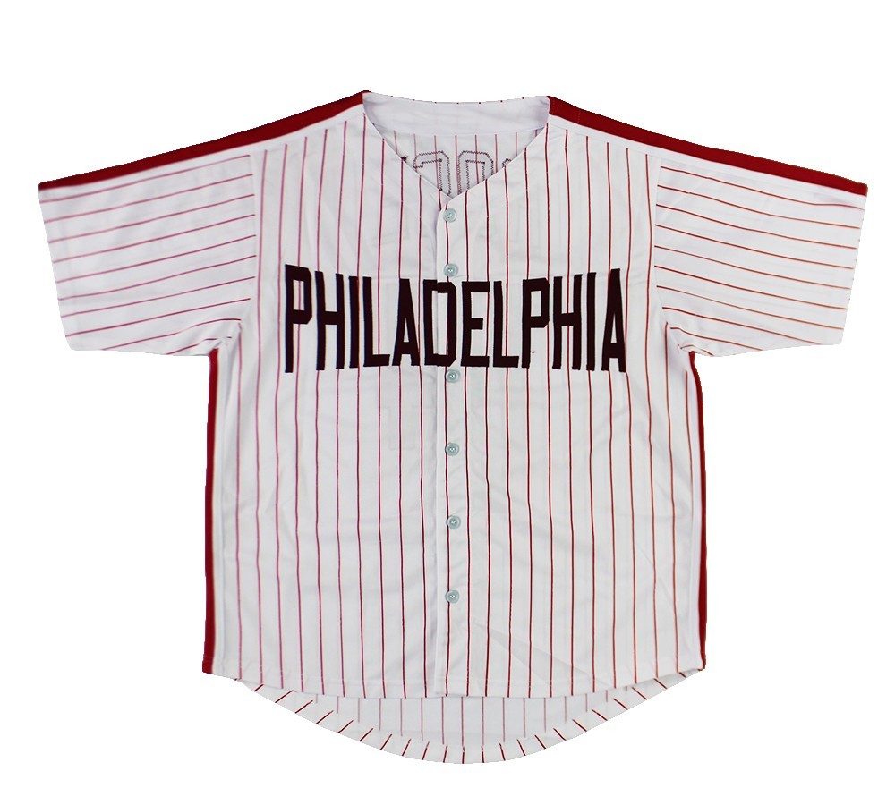 Pete Rose Signed Philadelphia Custom Pinstripe Jersey