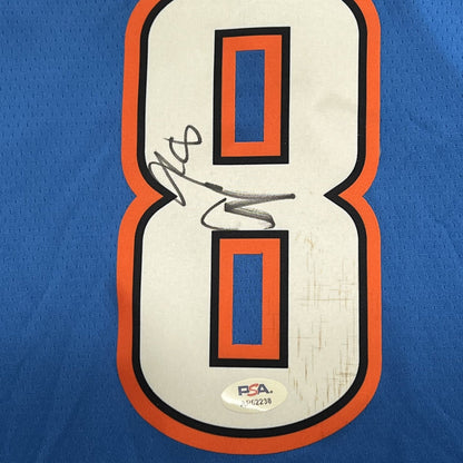 Jalen Williams Signed Jersey PSA Oklahoma City Thunder Autographed