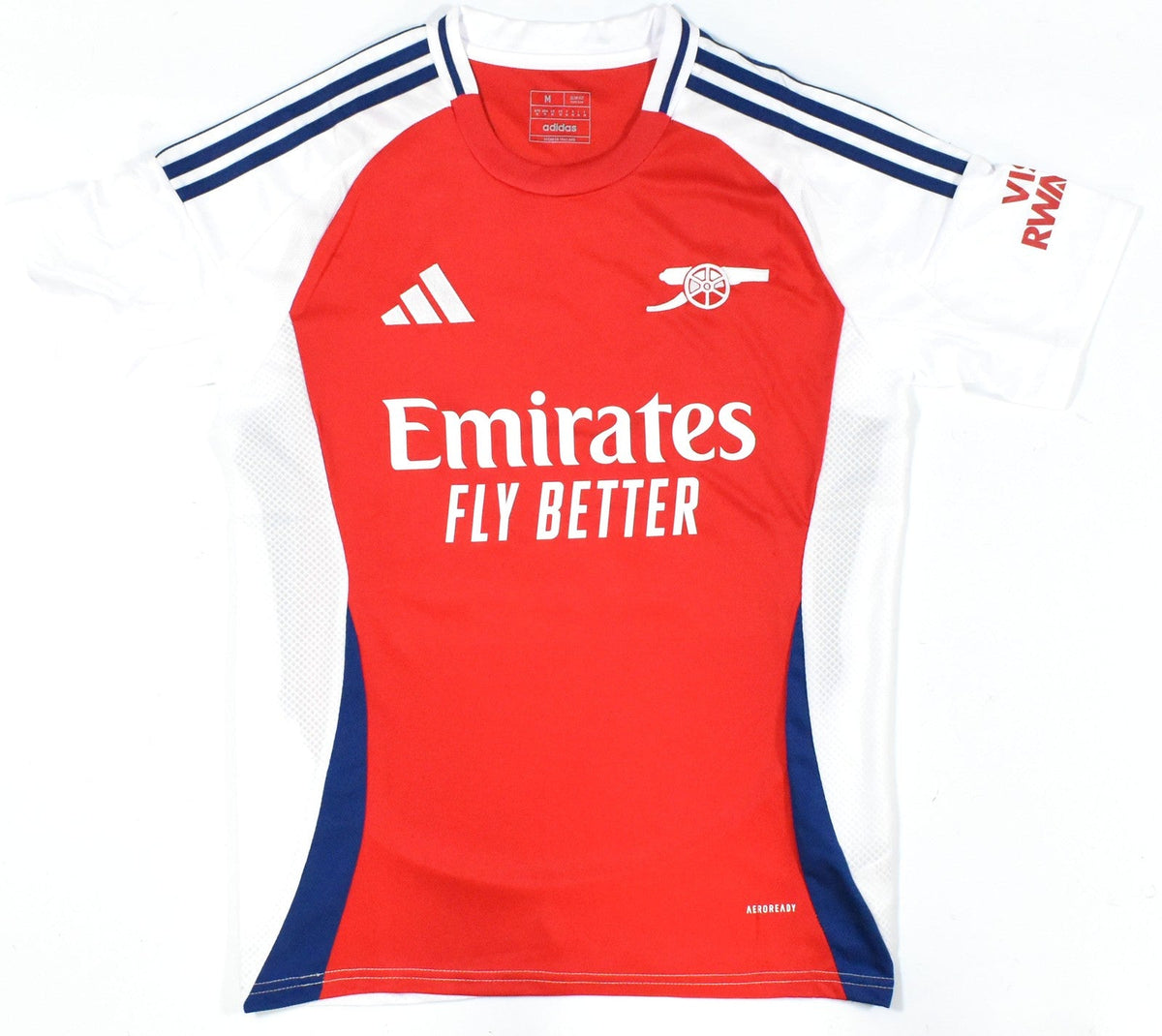 William Saliba Autographed Arsenal Home Soccer Jersey #12 - Beckett Hologram *M