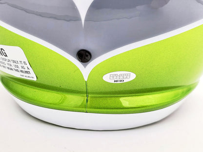 KAM CHANCELLOR AUTOGRAPHED SEAHAWKS FLASH GREEN FULL SIZE HELMET MCS 197181