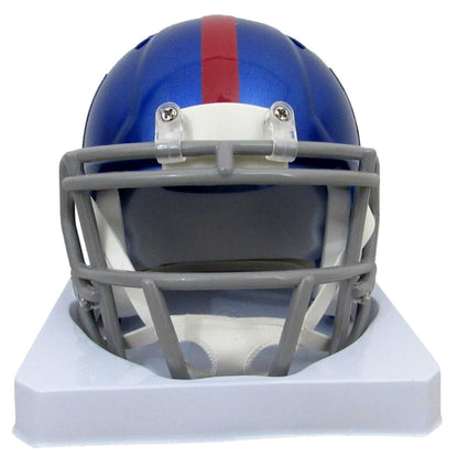Abdul Carter Signed/Auto Mini Football Helmet New York Giants Beckett 200055