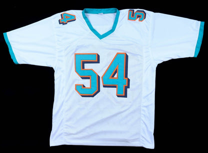 Zach Thomas Signed Miami Dolphins Jersey Inscribed HOF 2023 (Beckett) All Pro LB