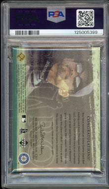 2001 UD Ultimate Collection Game Ball #BB-I Ichiro Suzuki RC PSA/DNA 10 Auto