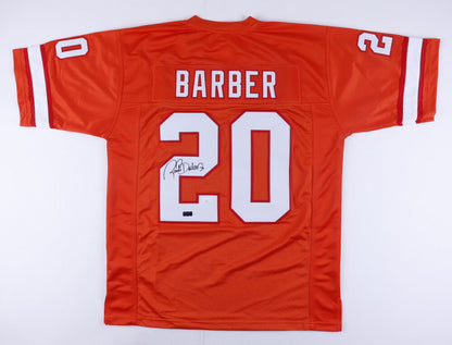 Ronde Barber Signed Tampa Bay Buccaneers Creamsicle Jersey (JSA QR & Radtke)