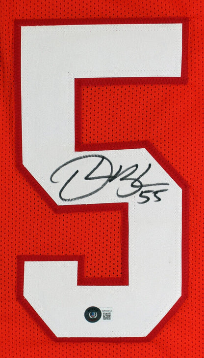Derrick Brooks Signed Tampa Bay Buccaneers Orange Creamsicle Jersey (Beckett)