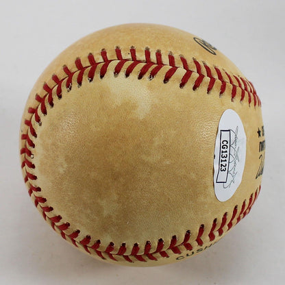 Johnny Bench Signed NL Baseball (JSA COA) Cincinnati Reds / HOF 1989 14xAll Star