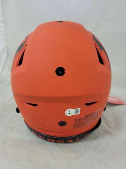 JAMARR CHASE SIGNED CINCINNATI BENGALS RAVE SPEEDFLEX AUTHENTIC HELMET BECKETT