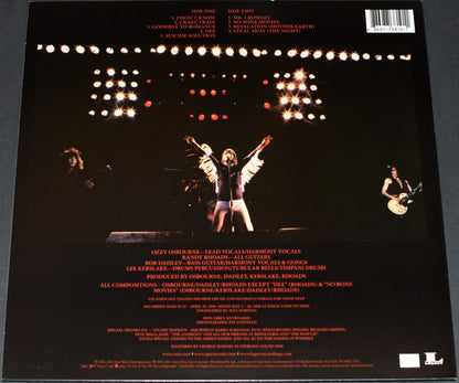OZZY OSBOURNE SIGNED AUTOGRAPHED BLIZZARD OF OZZ VINYL ALBUM LP BECKETT