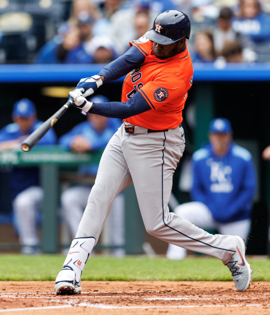 Yordan Alvarez Signed Houston Astros Jersey (Beckett) 3xAll Star D.H./ O.F.