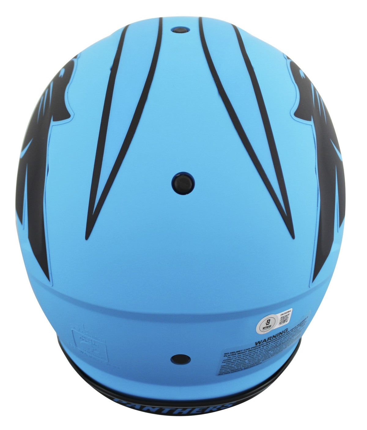 Panthers Julius Peppers Signed Rave Full Size Speed Proline Helmet W/ Case BAS W