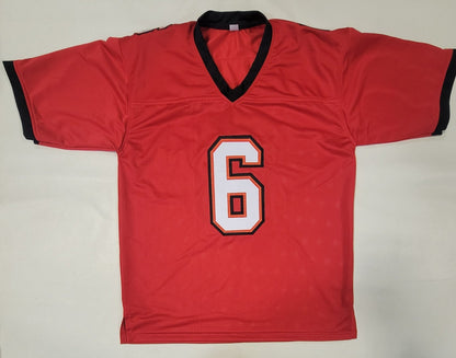 BAKER MAYFIELD AUTOGRAPHED SIGNED PRO STYLE XL JERSEY W/ JSA HOLOGRAM