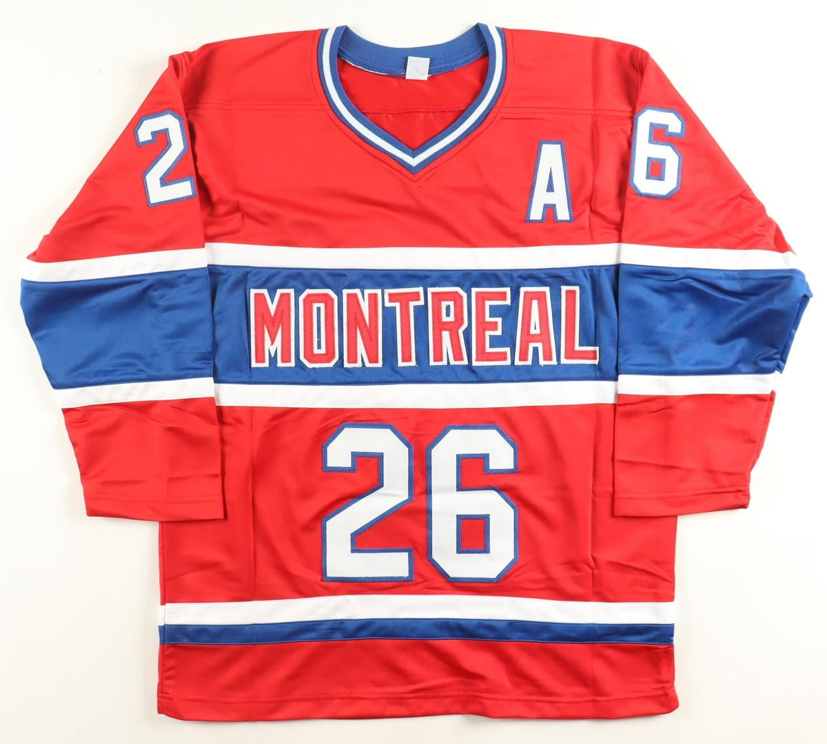 Markus Naslund Signed Montreal Canadiens Jersey (JSA COA) 5xAll Star / Left Wing