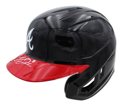 Michael Harris Signed Atlanta Braves Rawlings Mach Pro MLB Batting Helmet