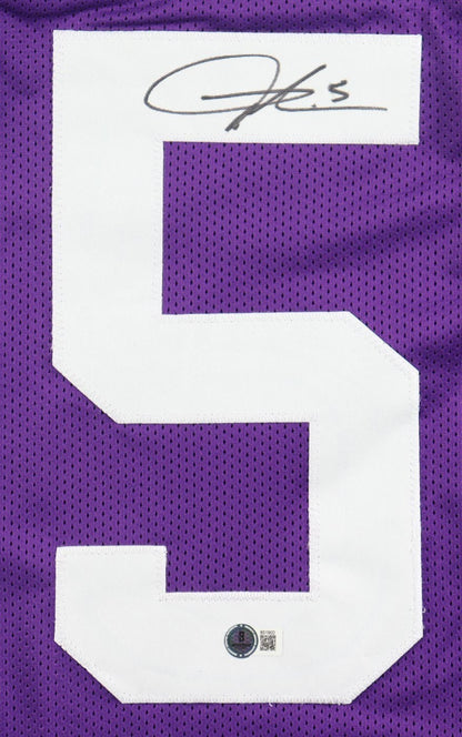LaDainian Tomlinson Signed TCU Horned Frogs Jersey (Beckett) San Diego Chargers