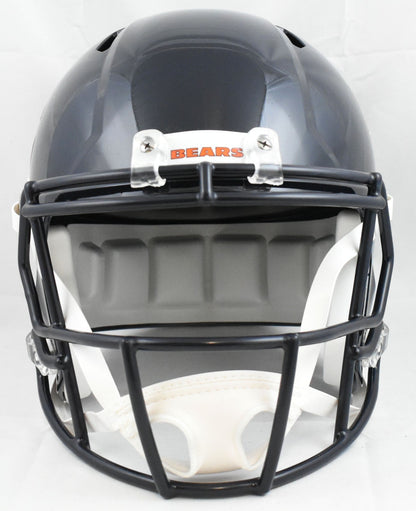 Jim McMahon Autographed Chicago Bears F/S Helmet - Beckett W Hologram *Silver