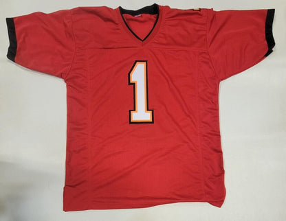 Rachaad White Signed Tampa Bay Buccaneers Jersey (Beckett) 2022 3rd Rnd Pick RB