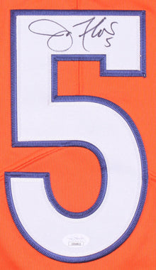 Joe Flacco Signed Denver Broncos Jersey (JSA COA) Super Bowl XLVII Champion