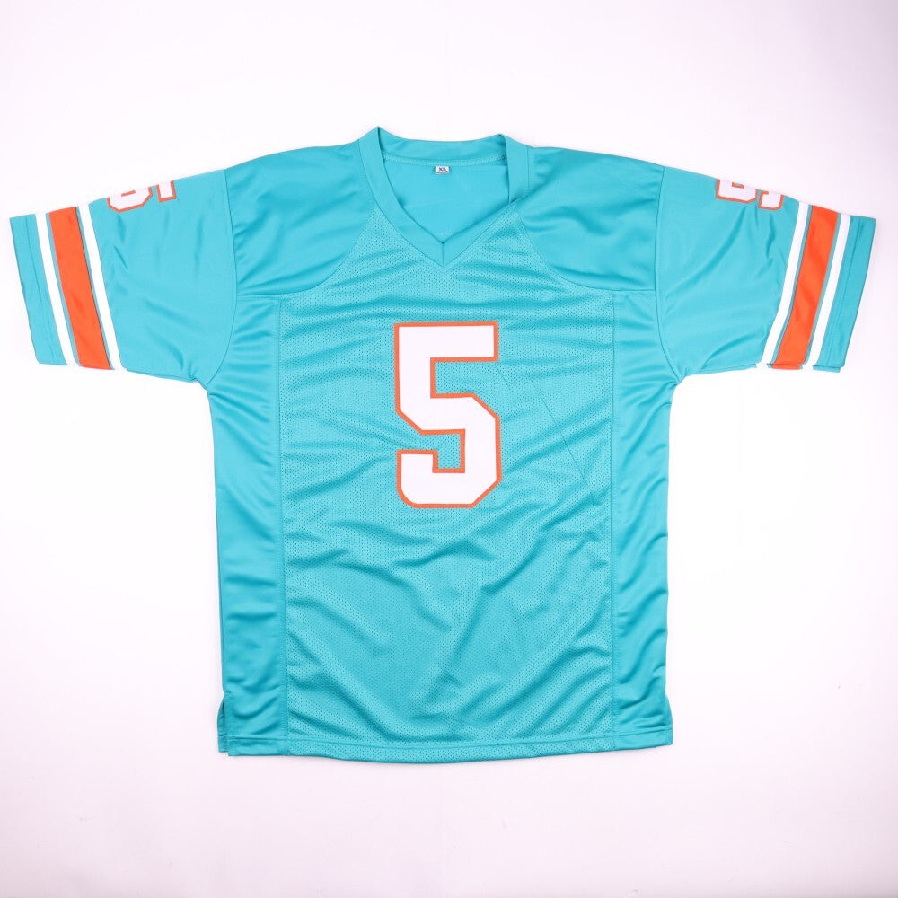 Sean Young Signed "Ray Finkle" Jersey (JSA COA) Ace Ventura Pet Detective /Miami