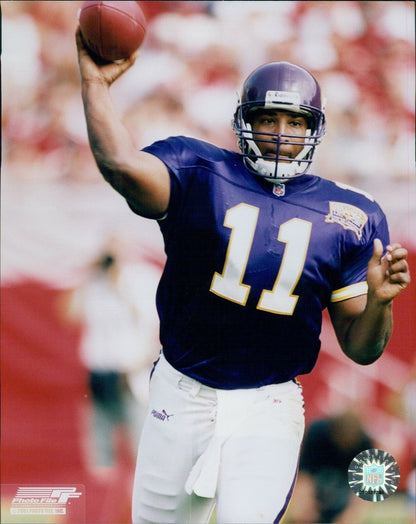 Daunte Culpepper Signed Minnesota Vikings Nike NFL Jersey (Beckett) EX-UCF Q.B.